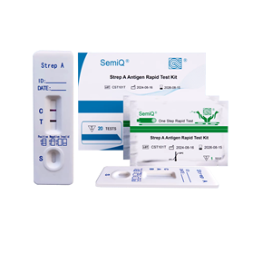 ชุดตรวจเร็ว Chuangxingwell SemiQ สำหรับตรวจหาเชื้อสเตรปโตโคคัส รุ่นใหม่ล่าสุด ผลิตตามสั่ง ตรวจหาแอนติเจนของสเตรปโตโคคัส ชนิด <span class=keywords><strong>A</strong></span> รวดเร็วและเชื่อถือได้ ใช้การตรวจแบบแมนนวล - Product Image 1