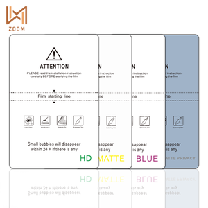 ฟิล์มกันรอยหน้าจอแบบไฮโดรเจล TPU คุณภาพ<span class=keywords><strong>ดี</strong></span> ราคาส่ง บางเฉียบ 120*180 มม. แบบใส/ด้าน/ป้องกันแสงสีฟ้า/ป้องกันการมองเห็นจากด้านข้าง - Product Image 1