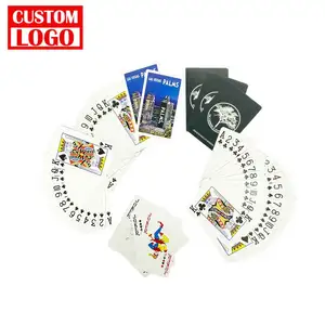 Tarjetas de póker imprimibles con logotipo personalizado, diseño propio de naipes impresos