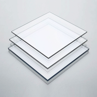 Plaques en acrylique transparent de haute qualité fabriquées en Chine, sur mesure, feuilles de verre plexi