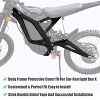 Kit complet de protection de cadre de moto en plastique pour moto électrique Surron Light Bee Series