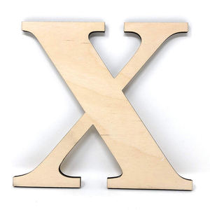 दीवार और घर की सजावट के लिए अंग्रेजी अक्षरों के साथ गर्म बिकने वाली DIY लकड़ी की शिल्प कौशल - Product Image 3