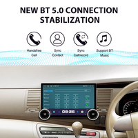 Écran QLED 11,5 pouces ZWNAV pour Toyota Isis 2004-2017, autoradio lecteur DVD avec Carplay Android 15, autoradio GPS Navigation