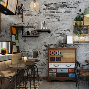 Home <strong>Decor</strong> 3D PVC Wood Grain Wall Stickers Paper Brick Stone Wallpaper Self-Adhesive Living Room Bedroom <strong>Kitchen</strong> <strong>Decoration</strong> - Product Image 6
