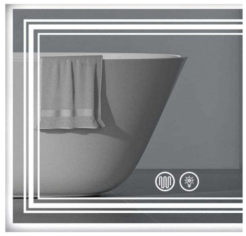 Double touch switch +Demisting