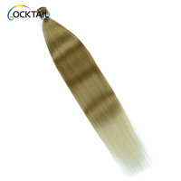 Mèches de cheveux synthétiques en fibres protéinées à texture yaky tissage de cheveux synthétiques monobloc