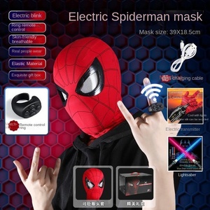 <span class=keywords><strong>Casco</strong></span> <span class=keywords><strong>de</strong></span> <span class=keywords><strong>Iron</strong></span> <span class=keywords><strong>Man</strong></span> al por mayor, máscara <span class=keywords><strong>de</strong></span> <span class=keywords><strong>juguete</strong></span> deformable, modelo <span class=keywords><strong>de</strong></span> Spiderman, robot inteligente Android, Jarvis ensamblado, SHF - Product Image 4