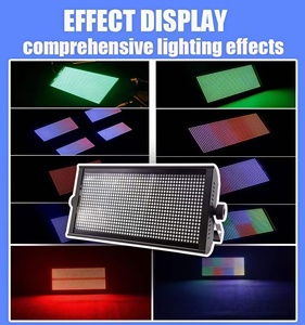 8-đoạn nhấp nháy ánh sáng Nhôm Cơ thể chùm hiệu ứng đèn sân khấu cho KTV ứng dụng - Product Image 6