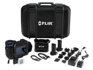 กล้องถ่ายภาพความร้อนระดับมืออาชีพ Teledyne FLIR T540, ความละเอียดอินฟราเรด 464x348, 30 เฮิรตซ์, ระบบโฟกัสอัตโนมัติด้วยเลเซอร์, Wi-Fi/บลูทูธ - Product Image 1