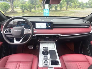 รถยนต์มือสองปี 2024 Jetour X70pro 1.5t SUV เกียร์อัตโนมัติ พวงมาลัยซ้าย ภายในสีเข้ม เบาะหนัง ยาง R19 หลังคาซันรูฟแบบพาโนรามา X70 Vi - Product Image 2