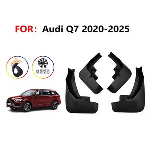 แผ่นกันโคลนสำหรับ Audi Q7 ปี 20-25 ทำจากวัสดุ PP สีดำ สำหรับรถยนต์เกียร์อัตโนมัติ - Product Image 5