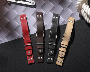 Correa de reloj de cuero de vaca de grano completo Vintage de lujo para hombre personalizable 20mm/22mm reemplazo de pulsera OEM ODM - Product Image 5