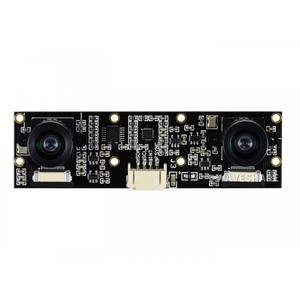 Modulo fotocamera binoculare, doppio IMX219, 8 megapixel, applicabile per Jetson Nano e <span class=keywords><strong>Raspberry</strong></span> <span class=keywords><strong>Pi</strong></span>, visione Stereo, visione di profondità - Product Image 3