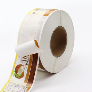 Étiquettes personnalisées pour huile de coco de qualité alimentaire avec informations nutritionnelles pour bocaux en verre, bouteilles en plastique et sachets - Product Image 6