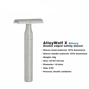OEM Classic Manual Shaving <strong>Razor</strong> Control Smooth Durable Design Traditional <strong>Razor</strong> Aluminum Wet Shaving <strong>Razor</strong> - Product Image 1