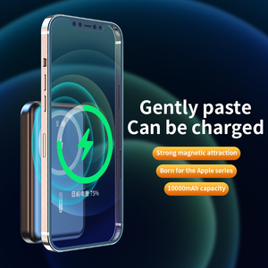 Hot bán 2023 15 Wát 10000mAh ngân hàng điện không dây với Magnetic sạc không dây chủ chức năng micro USB đầu vào - Product Image 3