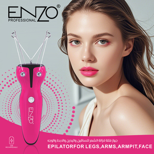 Depiladora Eléctrica Profesional ENZO para Cuerpo y Rostro, Depiladora de <span class=keywords><strong>Hilo</strong></span> de Algodón para Mujer - Product Image 2
