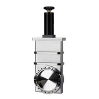 OEM ODM Mini vannes à vanne UHV manuelles ultra-élevées CC-63B actionnant les vannes à bride CF