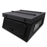 Bâche de benne rigide verrouillable en alliage d'aluminium étanche et durable pour pick-up 4x4, idéale pour le camping en tout-terrain
