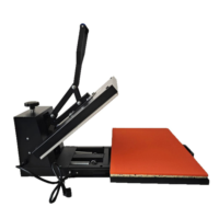 Presse à Chaud Manuelle 40x60cm (16x24 Pouces) avec Tiroir Coulissant pour Sublimation – Machine d'Impression de T-shirts et Dispositif de Transfert Textile DIY