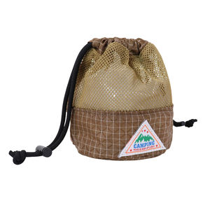 Sacs de sport en toile à fond rond avec logo personnalisé pour le ramassage de balles de jeu en extérieur, avec cordon de serrage - Product Image 4