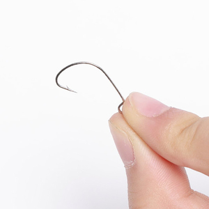 ขายส่งจากโรงงาน ตะขอเบ็ดเดี่ยว ตะขอช่วยเกี่ยว ตะขอเกี่ยวแบบพลิกกลับได้ เหยื่อปลอมแบบนิ่ม ตะขอเกี่ยวปลากัดหนาม อุปกรณ์ตกปลาสำหรับน้ำจืดและน้ำเค็ม สำหรับกิจกรรมกลางแจ้ง - Product Image 1