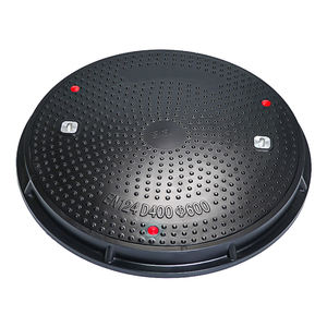 D400 700Mm Klasse Epoxy-Gecoate Ductiele Smc Bmc Mangatdekking A15 B125 C250 E600 F900 Ronde Putdeksel - Product Image 1