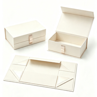 Caja de Regalo Magnética Rígida de Lujo Personalizada, Caja de Embalaje de Cartón Plegable con Tapa Magnética para Productos Premium