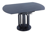 Mecanismo Giratorio de 180 Grados para Mesa de Comedor, Conversión de Tablero Rectangular a Cuadrado, Resistente, para Muebles del Hogar