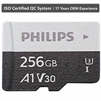 Philips OEM Micro TF Speicherkarte Klasse 10 Hochgeschwindigkeit 4GB-256GB Benutzerdefiniertes Logo Flash-Speicher Großhandel Fabrik