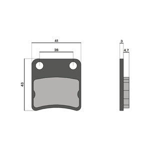 ผ้าเบรค - Product Image 1