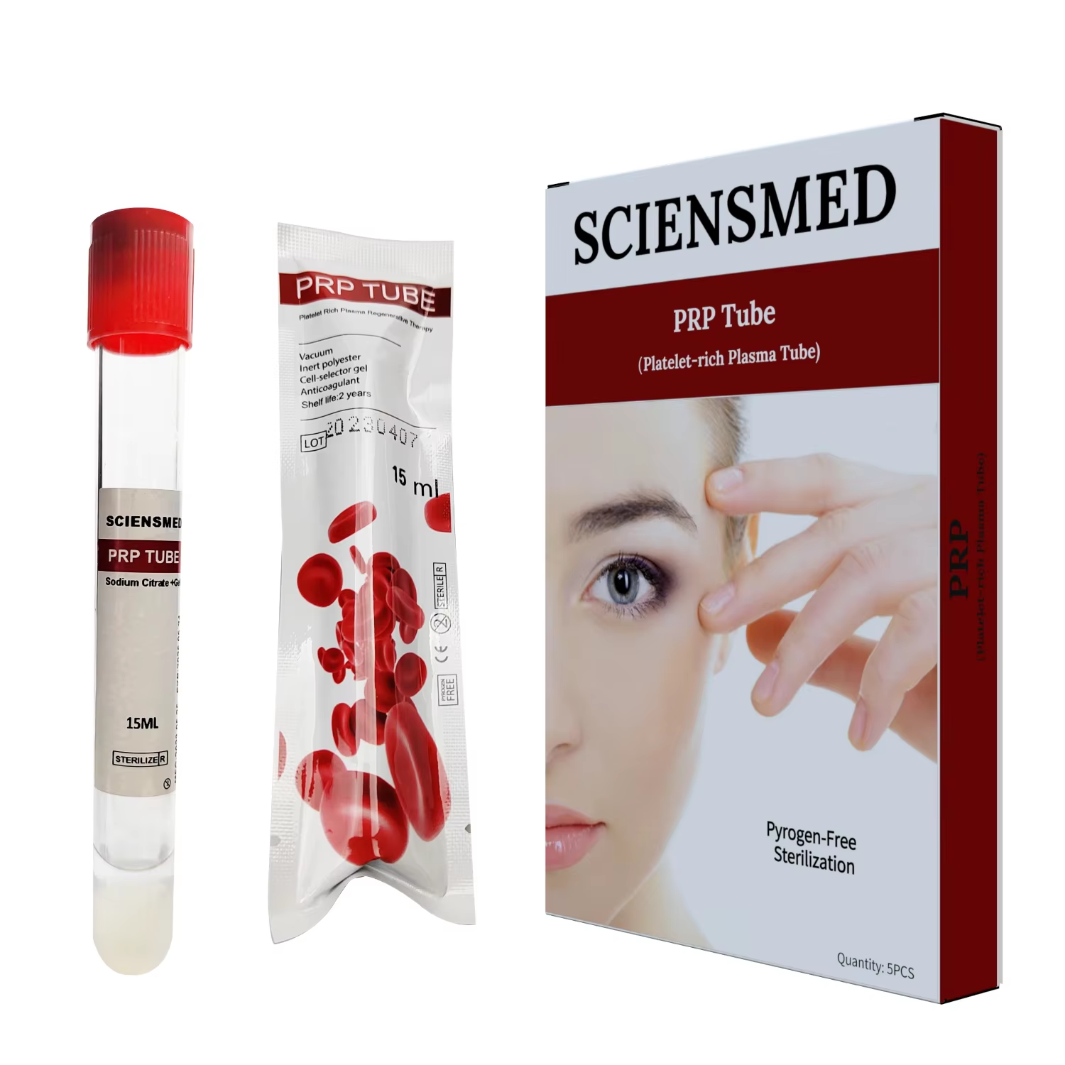 Free Shipping Sculpmed 10ml PrpTube And Gel Acd Good Price For Hair Growth And Face Care