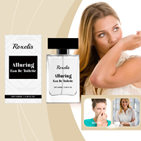 Roxelis Pure Musk Eau de Toilette 100ml, parfum léger et frais naturel, parfum portable, rendez-vous galants, charme durable, parfum unisexe