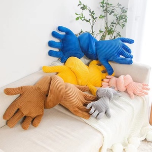 Almohada de Peluche Creativa y Divertida de Estilo Nórdico con Forma de Palma, Colorida, Lindo Regalo para el Día del Niño para Descompresión, Hecha de Algodón PP - Product Image 3
