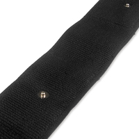 Ceinture élastique conductrice Konmed TENS EMS en fibre d'argent pour appareil de stimulation basse fréquence et ceinture de massage