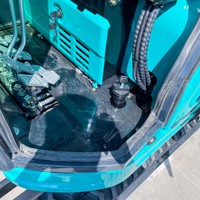Mini Excavadora de Suministro Directo de Fábrica, Certificada CE, con Orugas Telescópicas y Rotación In Situ, Maquinaria para Movimiento de Tierras