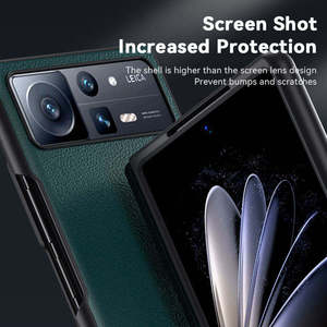 เคสหนัง PU แบบแม่เหล็กสำหรับ <span class=keywords><strong>Xiaomi</strong></span> <span class=keywords><strong>Mix</strong></span> <span class=keywords><strong>Fold2</strong></span> Fold3 บางเฉียบ ป้องกันการกระแทก ฝาหลังแบบด้าน - Product Image 4