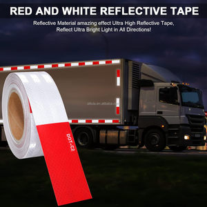 Autocollants réfléchissants super réfléchissants en ruban de sécurité 3M <span class=keywords><strong>pour</strong></span> <span class=keywords><strong>casque</strong></span> de boîte aux lettres de vélo de voiture, ruban réfléchissant blanc étanche - Product Image 5