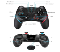 Nouveaux produits à succès, manette de jeu sans fil PRO avec vibration 6 axes, contrôleur de jeu portable pour Switch