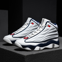 Chaussures de basket-ball en cuir respirant de haute qualité, style sportif, pour hommes et femmes, personnalisables avec logo de marque, collection 2026