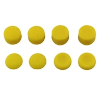 Kit de 8 Grips en Silicone Finera pour Manettes de Jeu // One avec Boutons Rehaussés (Couleurs Noir/Rouge/Bleu/Vert)