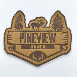 XP-Trending Etiqueta de cuero blanco personalizada con monograma Etiquetas de logotipo de cuero en relieve para bolsos de perfume Carteras y ropa de marca - Product Image 5