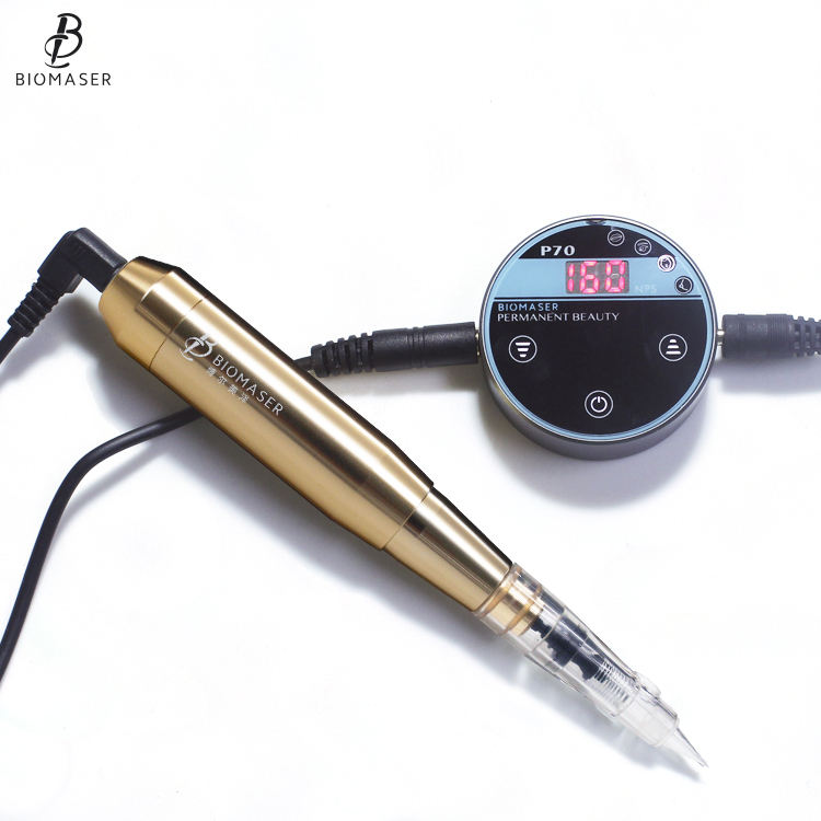 Stylo noir P70 + Gold E003