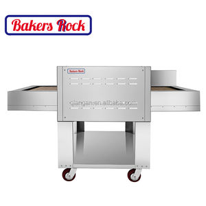 Итальянская печь для приготовления пиццы для ресторанов 450 градусов электрическая конвейерная каменная печь с лентой для хлебобулочных изделий, сделано в Китае - Product Image 3