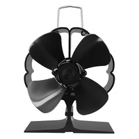 Ventilateur écologique de cheminée en gros d'usine Mini ventilateur de poêle à chaleur non électrique