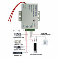 Lector de Control de Acceso WiFi Tuya App, Resistente a la Intemperie, Carcasa Metálica, Código de Acceso, Doble Frecuencia, Tarjeta RFID, 12V/24V