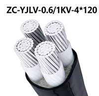 Cable de Alimentación con Conductor de Aluminio, Aislamiento de Polietileno Reticulado y Revestimiento de PVC