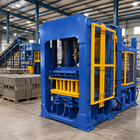 Machine à fabriquer des blocs entièrement automatique de haute qualité QT6-15, machine à fabriquer des briques, industrie manufacturière pour le Kenya