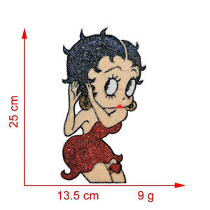 Nouveau design tendance : Écussons thermocollants <span class=keywords><strong>Betty</strong></span> Boop, Badges Swift, Écussons brodés Taylor pour chapeau - Product Image 3