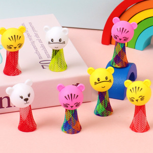 Autonomy <b>Mini</b> Cartoon Bouncing Sprite Plastic Animal Shape Kids Toy Unisex <b>Hands</b> On Brain Building - Product Image 2